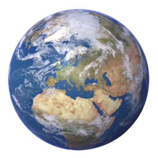 Logo du site, une planète terre